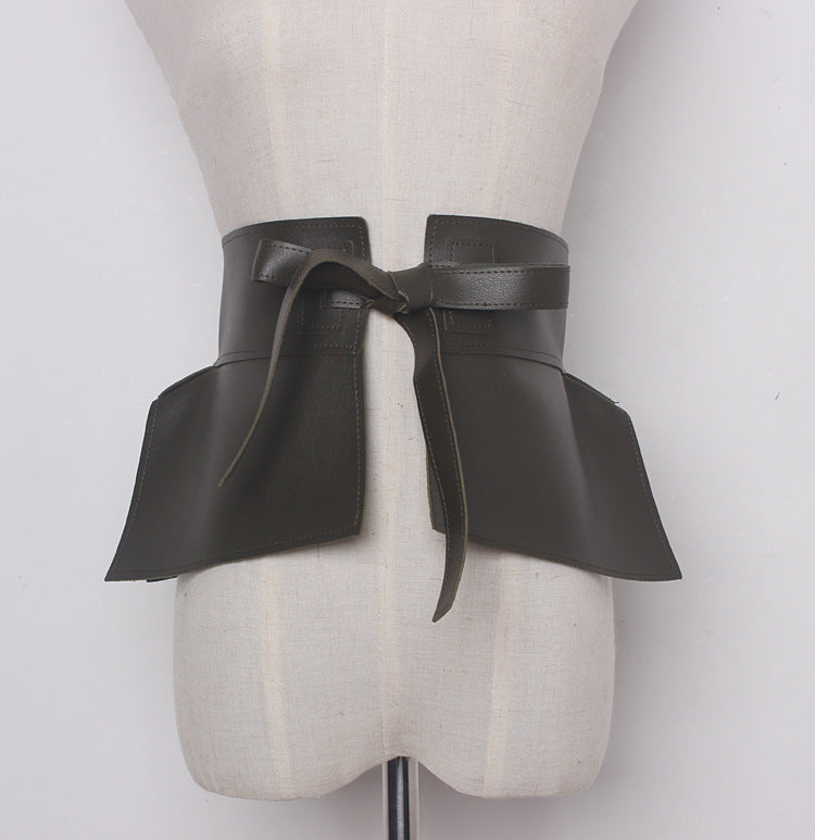 Ēzor- Waist Sashes ( Vegan Leather)