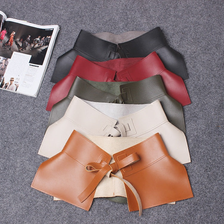Ēzor- Waist Sashes ( Vegan Leather)